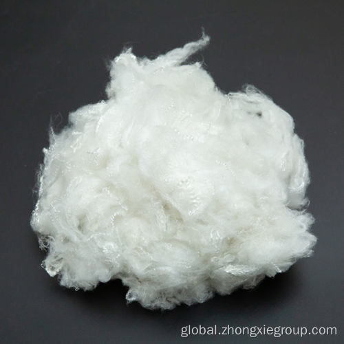 Polyester Staple Fiber Used On Spun Yarn recycled 1.4D 38mm optical white polyester staple fiber Supplier